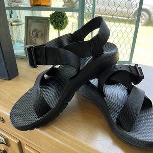 Chaco Mega Z/Cloud Women's Black Sandals (US 9, EU 40, UK 7) EXCELLENT
